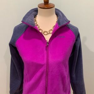 NWT • Columbia • Three Lakes Full Zip Fleece Jacket